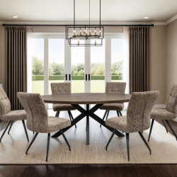 Oval Dining Table 1.8m