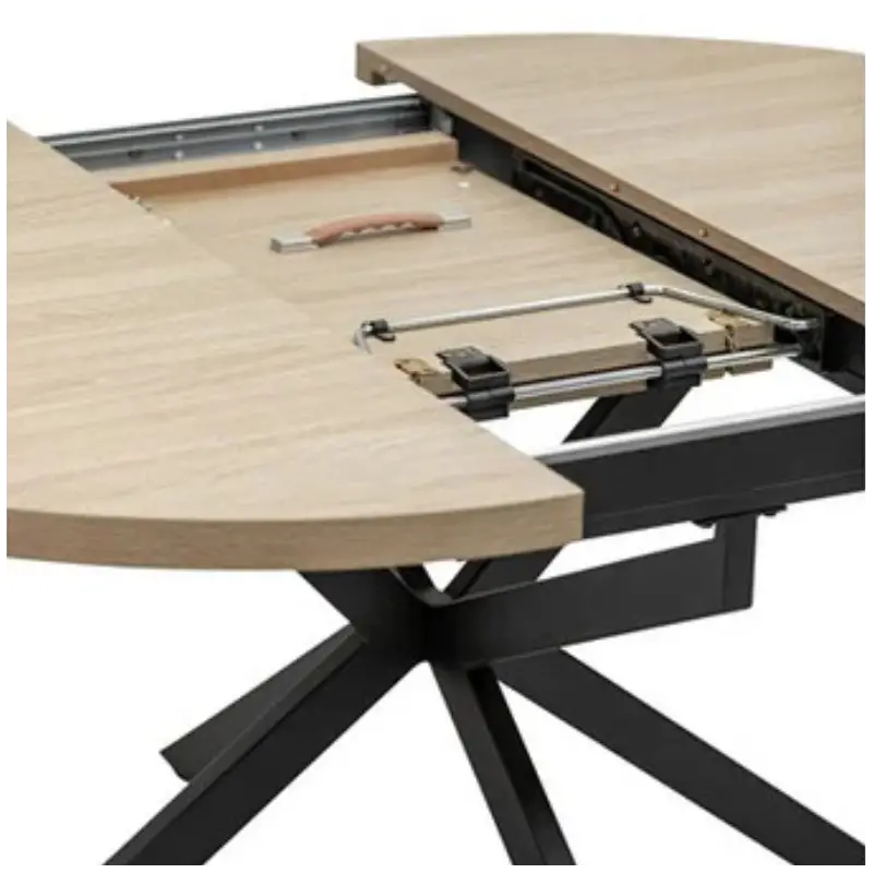 Dalton Light Oak Round Dining Tables