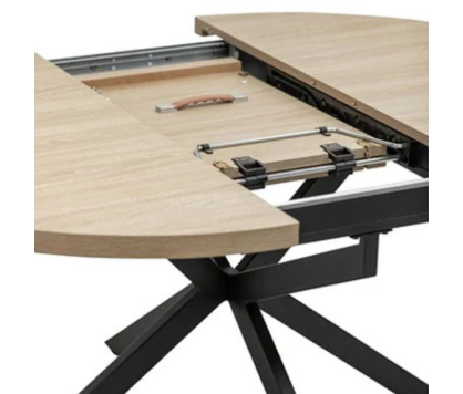 Dalton Light Oak Round Dining Tables