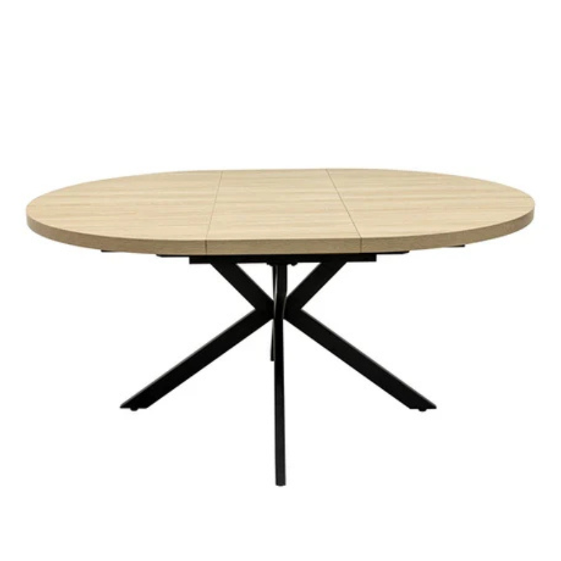 Dalton Light Oak Round Dining Tables