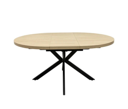 Dalton Light Oak Round Dining Tables