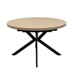 Dalton Light Oak Round Dining Tables