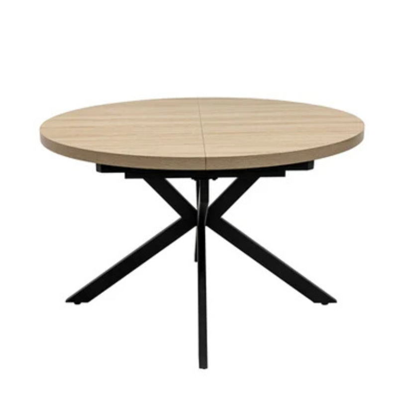 Dalton Light Oak Round Dining Tables
