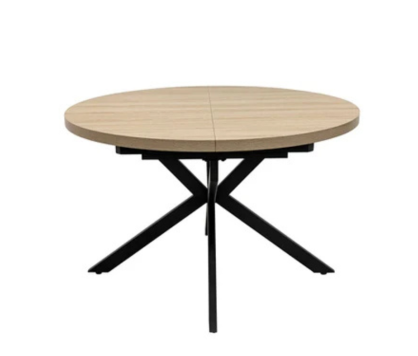 Dalton Light Oak Round Dining Tables
