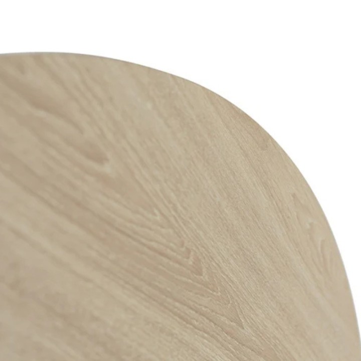 Extendable Round Dining Table 120-160cm Oak  | J&B Furniture