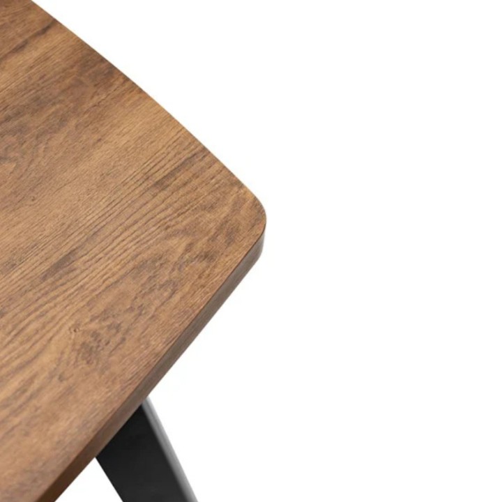 Small Oak Dining Table 120cm | Panama Dark Oak Table