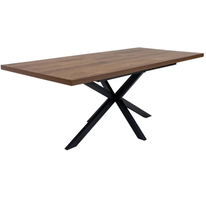 Extending Dining Table 1.6m to 200cm | Panama Dark Oak Table