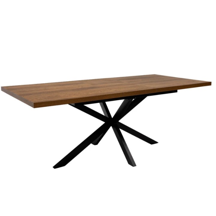 Extending Dining Table 1.6m to 200cm | Panama Dark Oak Table