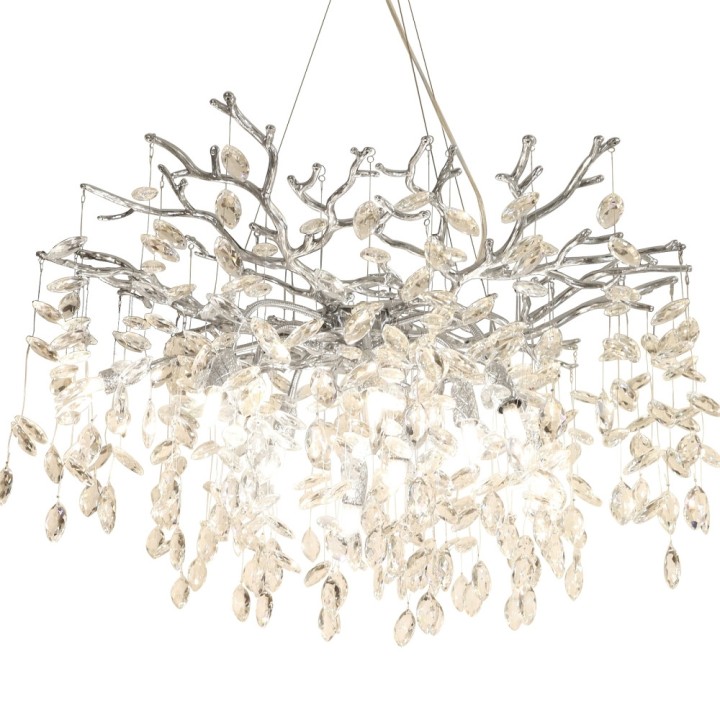 Cindy Ceiling Chandelier Chrome |Modern Indoor Lights J&B