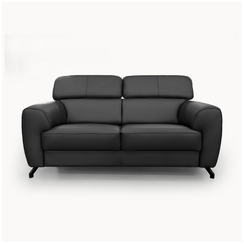 Sofa in Black Leather