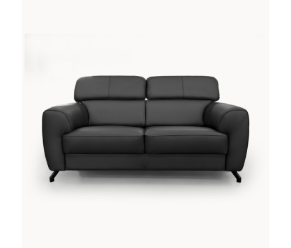 Sofa in Black Leather