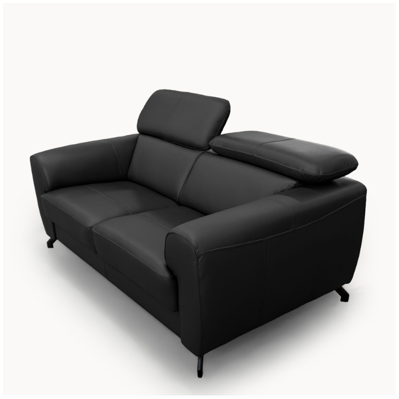 Sofa in Black Leather