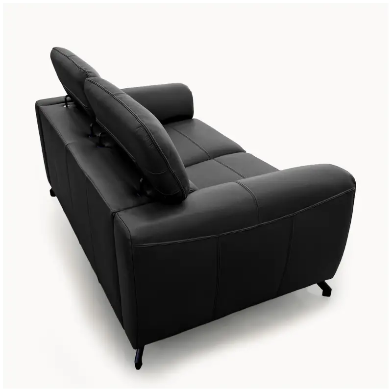 Sofa in Black Leather