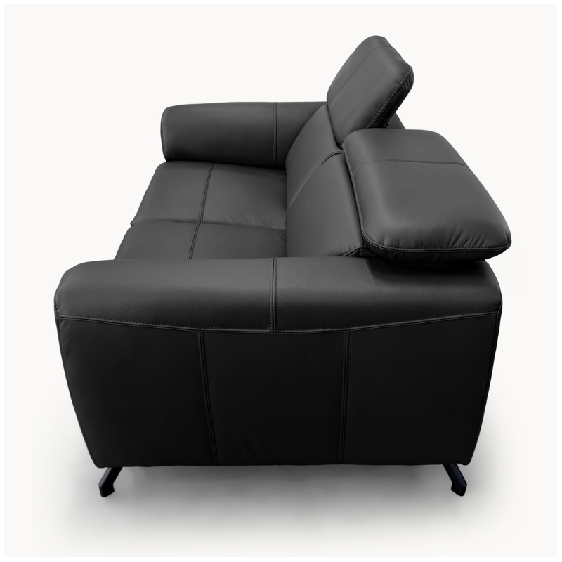 Sofa in Black Leather