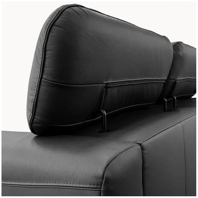 Sofa in Black Leather