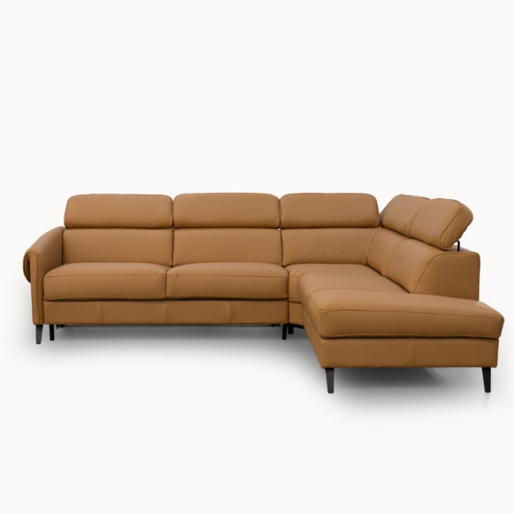 Corner sofa bed in Leather| Bespoke Sofas Limerick & Ireland