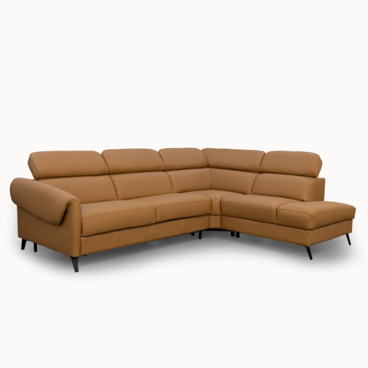 Corner sofa bed in Leather| Bespoke Sofas Limerick & Ireland