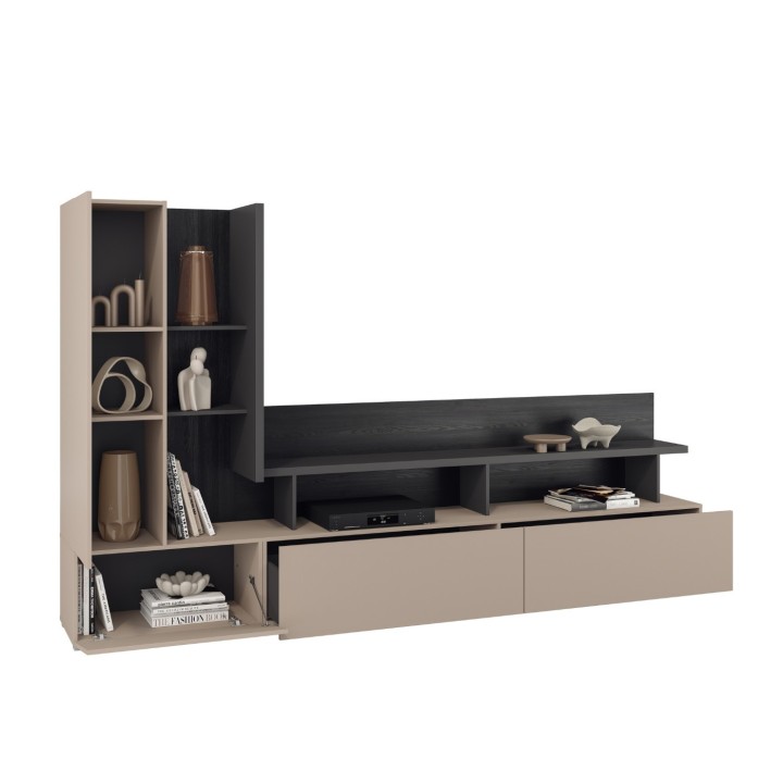 Serio Wall Unit cashmere | J&B Furniture Ireland