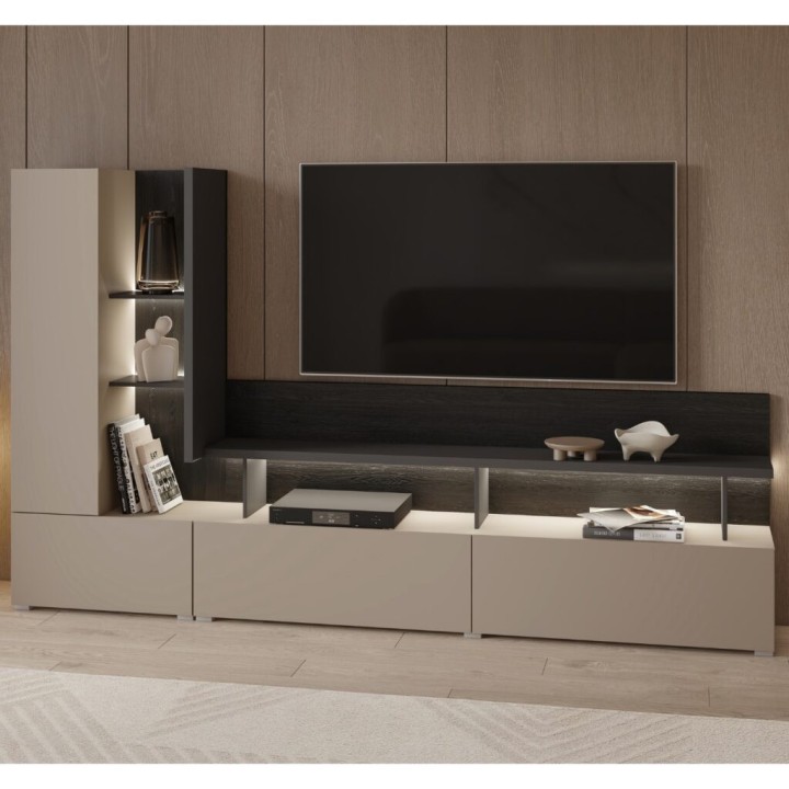Serio Wall Unit cashmere | J&B Furniture Ireland