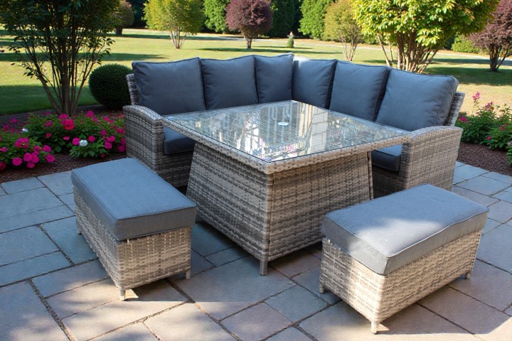 Maldives Garden Corner Set | Rattan Garden Furniture