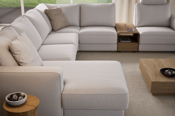 Alexandria U Shape Corner Sofa