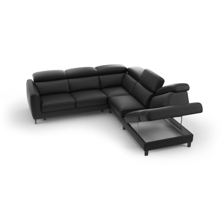 corner sofa bed and storage