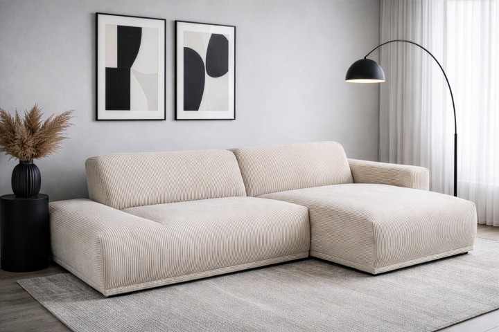 Braga Comfortable L Shape Sofa | L Shaped Couch