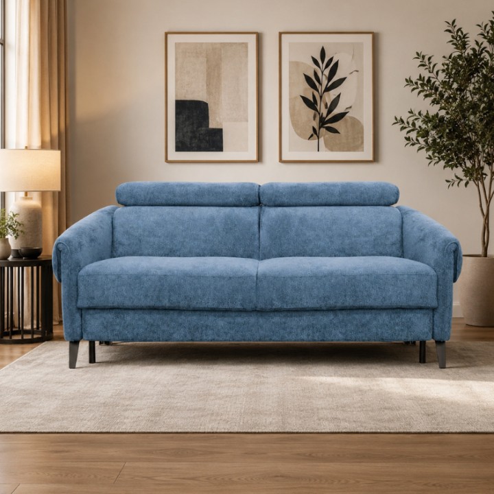 Blue 2 Seater Sofa Bed | Single & Sleeper Sofa Ireland