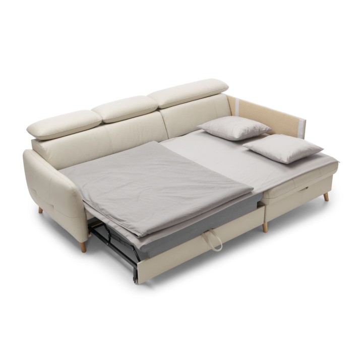corner sofa bed and storage