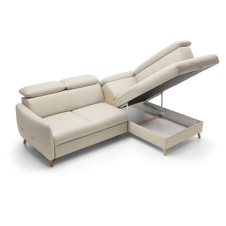 corner sofa bed and storage
