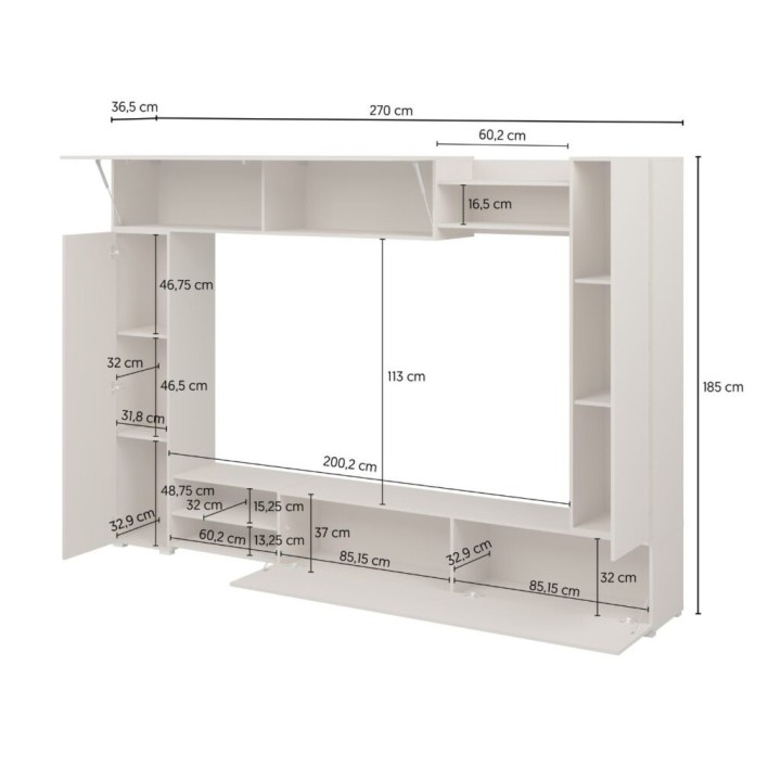 modern wall unit