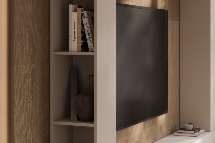 modern wall unit