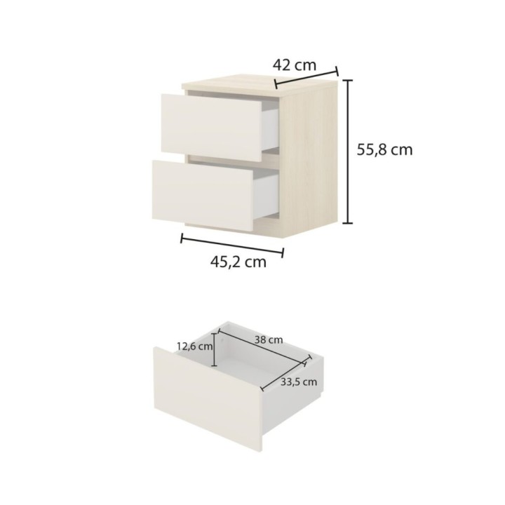 TERRA Kids Bedroom Furniture Set- Wall unit Storage  - J&B