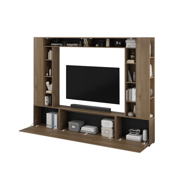 AURA Modern Wall Unit – Stylish Living Room - J&B Furniture
