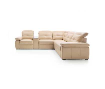 Corner Sofa Bed with Recliner
