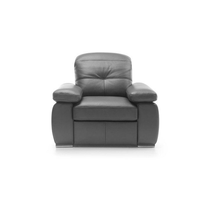 Armchair in Real Leather