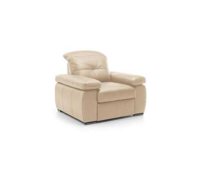 Armchair in Real Leather