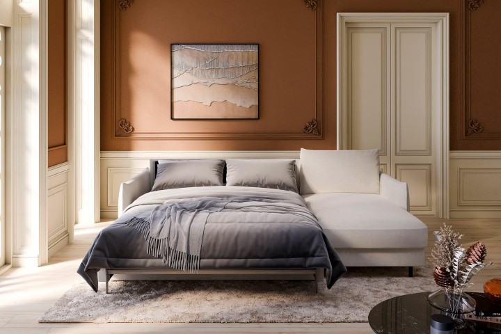Lukka Corner Sofa Bed with Storage Ireland - J&B Furniture
