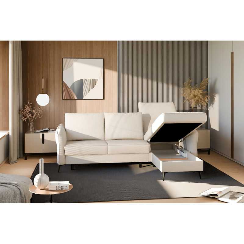 corner sofa bed and storage