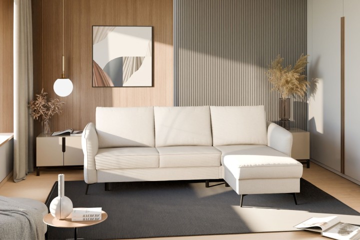 corner sofa bed and storage