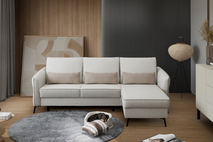 corner sofa bed and storage
