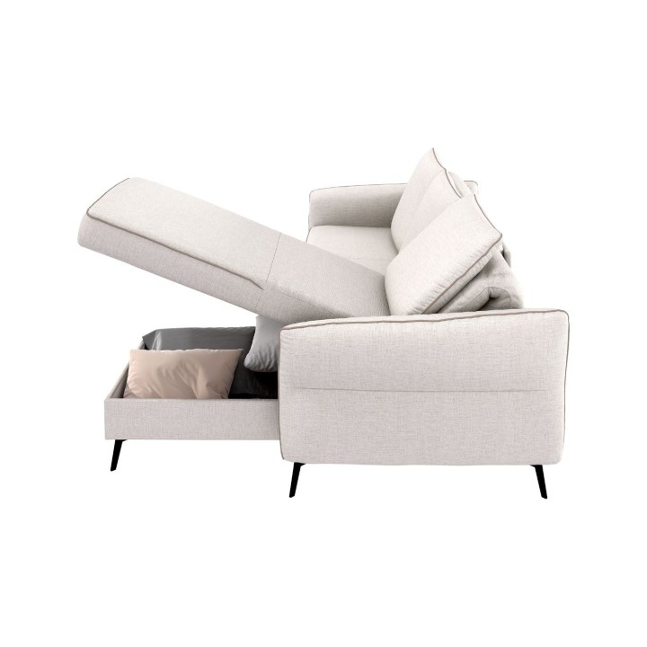 VIVA Corner Sofa Bed with Storage – Elegant L Shaped Sofa