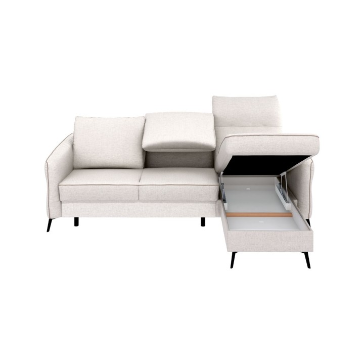 VIVA Corner Sofa Bed with Storage – Elegant L Shaped Sofa