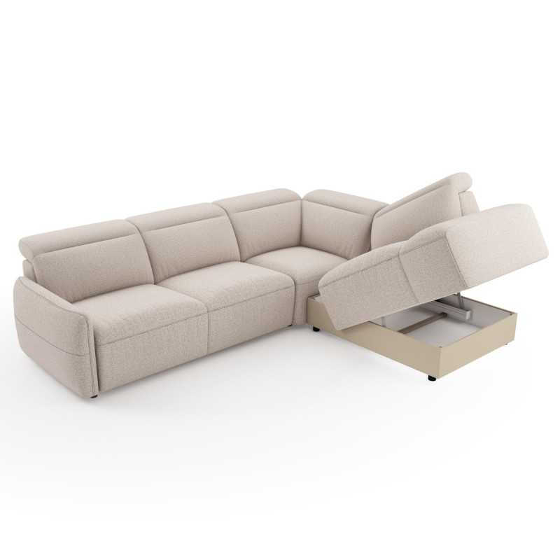 Monaco Corner Sofa Bed with Storage