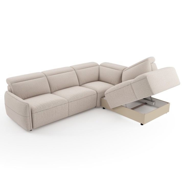 Monaco Corner Sofa Bed with Storage