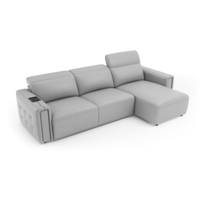 Monaco Corner Sofa with Armrest Storage – Custom | Ireland