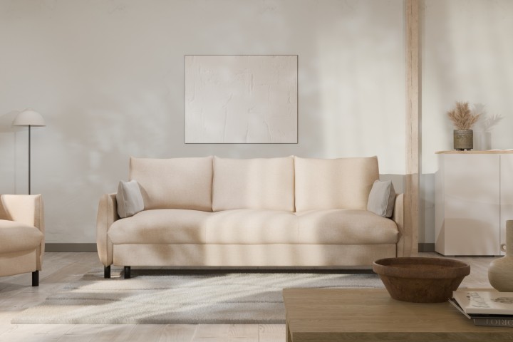 Nesto 3 Seater Sofa Bed Ireland - Comfortable Sofa Bed