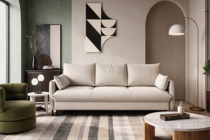 Nesto 3 Seater Sofa Bed Ireland - Comfortable Sofa Bed