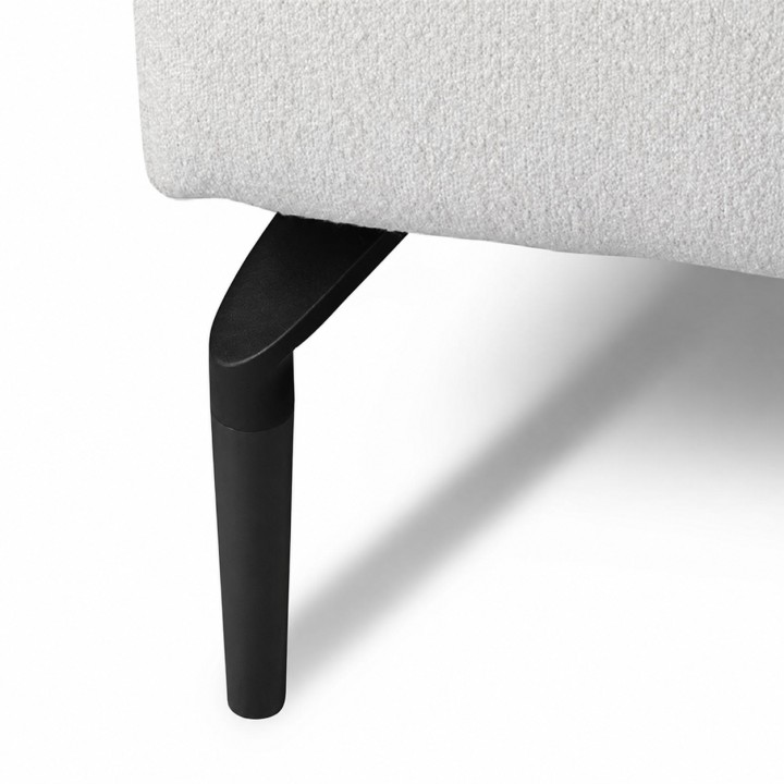 Sycylia Custom Corner Sofa White & Pink | J&B Furniture