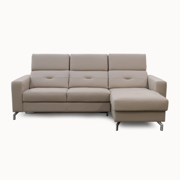 Alison Leather L-Shaped Sofa Bed Ireland | J&B Furniture